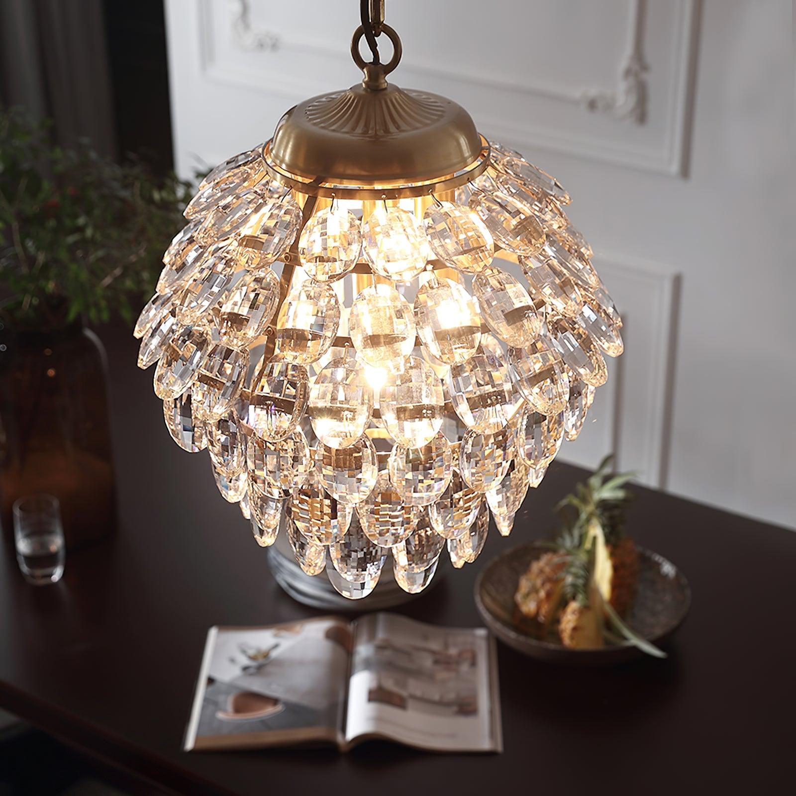 Roxanne Crystal Pendant Light - Letslighting