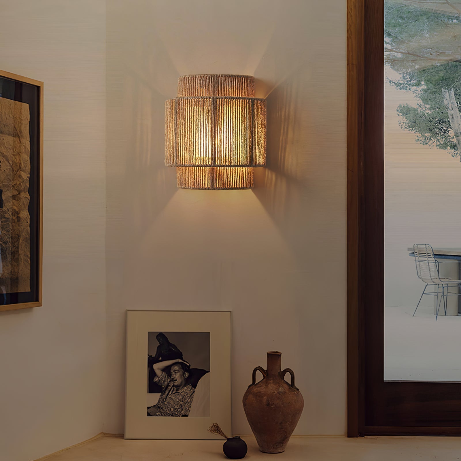 Rustic Weave Wall Lamp - Letslighting