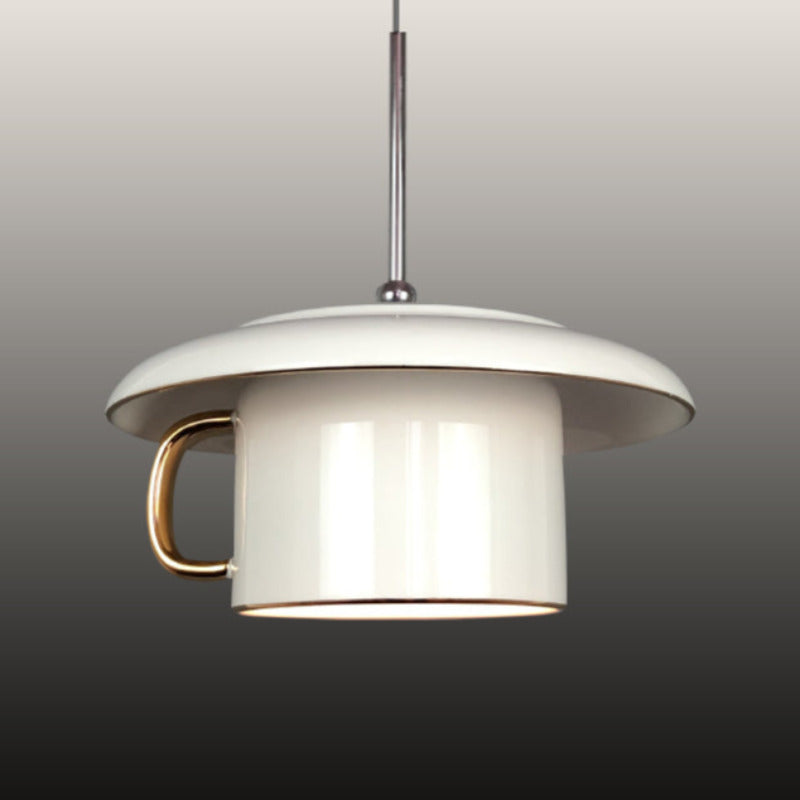 Valentina Urbano Taza Cerámico LED Lámpara Colgante Salón