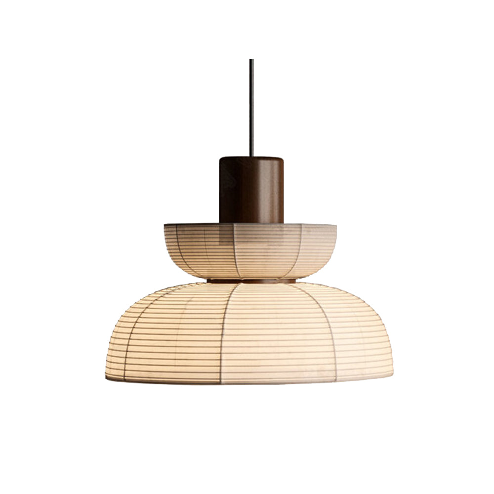 Ritta Moderna Decorativa Tale/Metal Lámpara Colgante Beige/Blanca