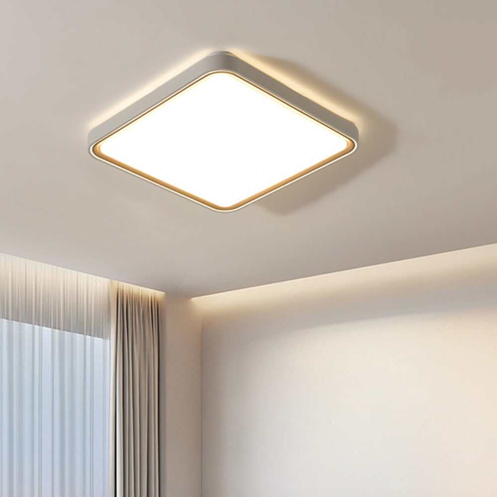 Arisha Moderna Redonda/Cuadrada Metal LED Lámpara de Techo