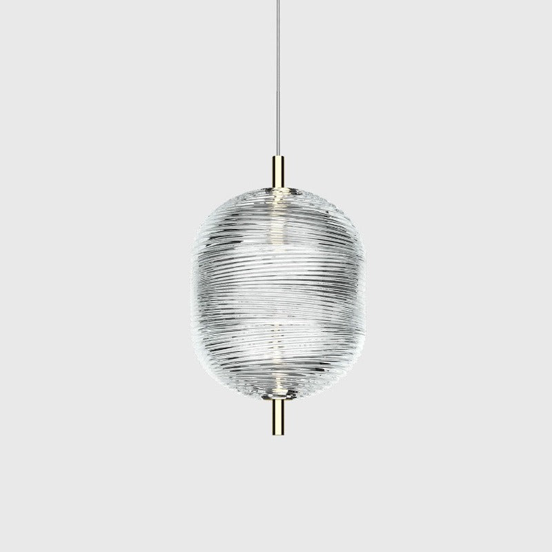 Valentina Lámpara Colgante de Diseño Artístico Negro/Oro