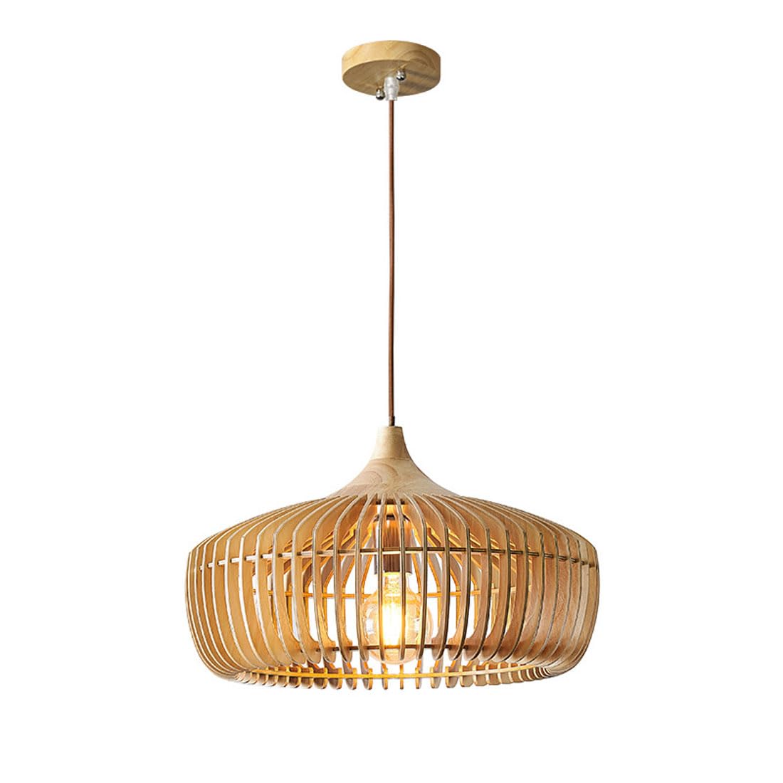 Muto Nordica Modernas Lámpara Colgante Madera Dormitorio/Salón