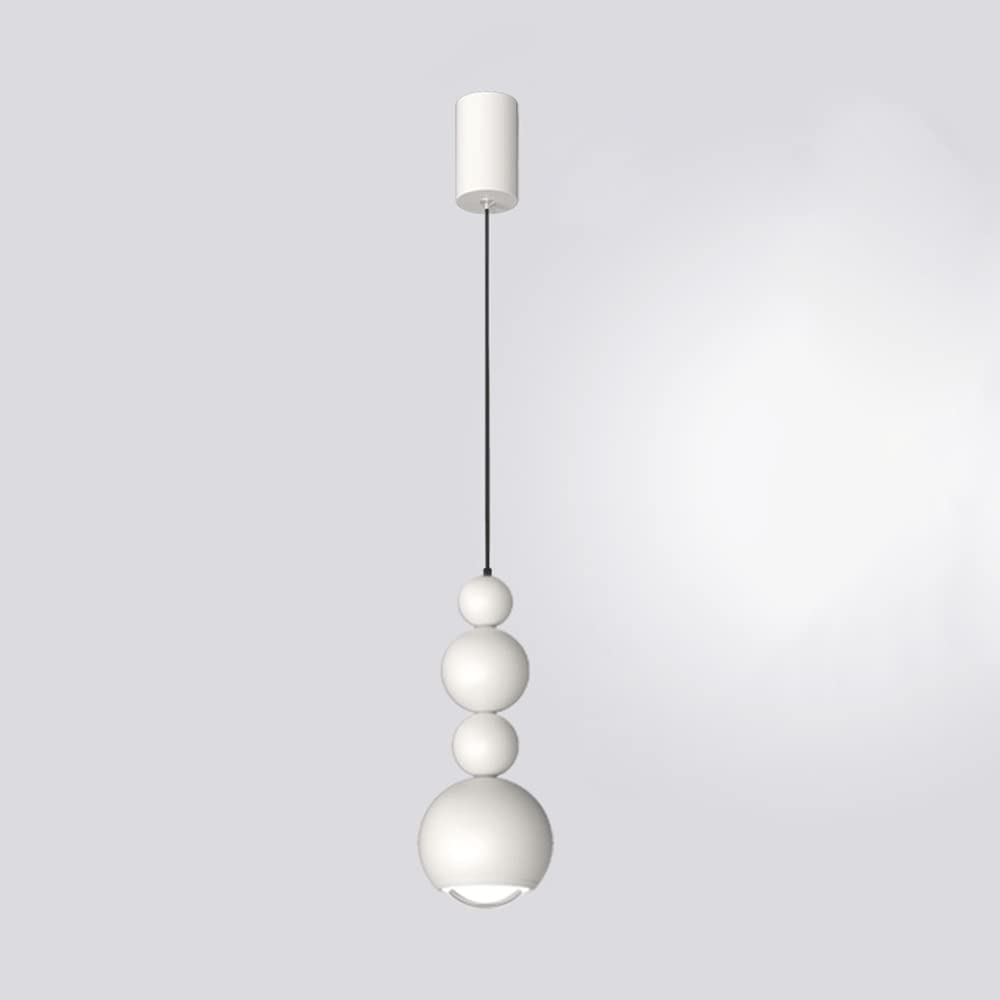 Muto Vintage Globo LED Lámpara Colgante Metal Dormitorio
