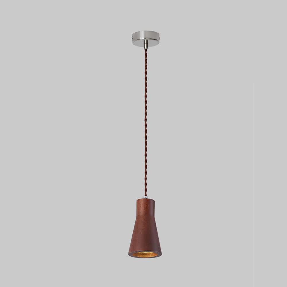 Muto Cabaña Instalar LED Lámpara Colgante Madera Dormitorio/Comedor