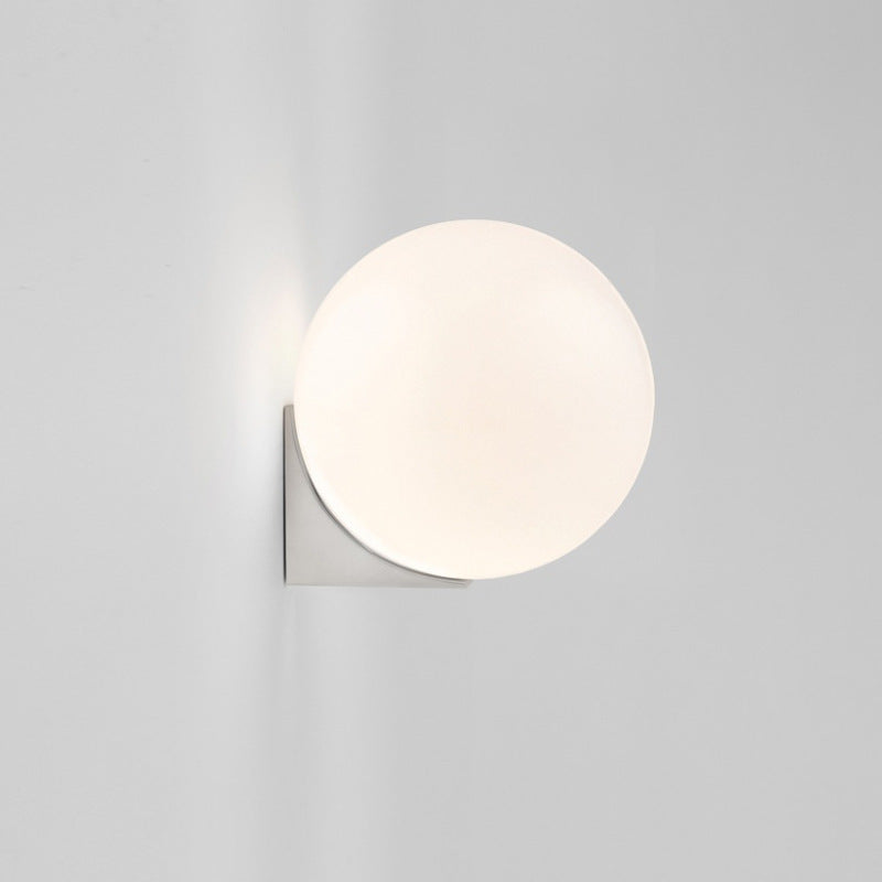 Valentina Simple Interior Aplique Metal Vidrio Salón Dormitor