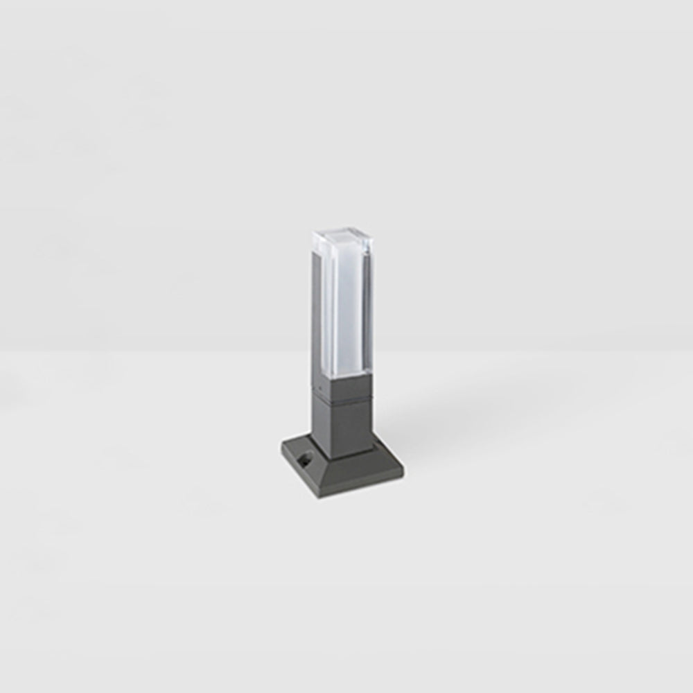 Ray Moderna Lámpara Exterior Rectangular Metal Patio