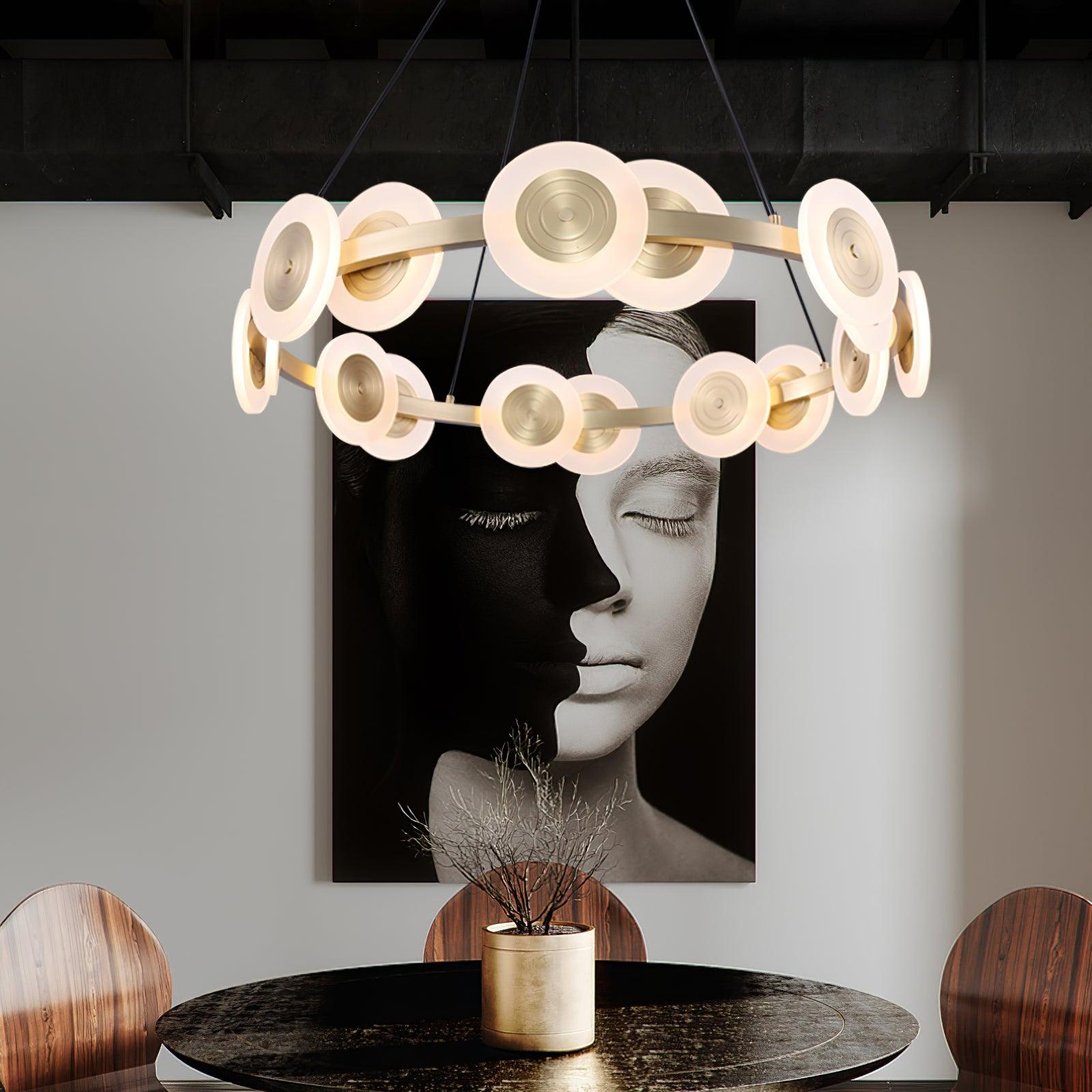 Ilirila Premium Nordic Art Nordic Metal Chandelier - Letslighting