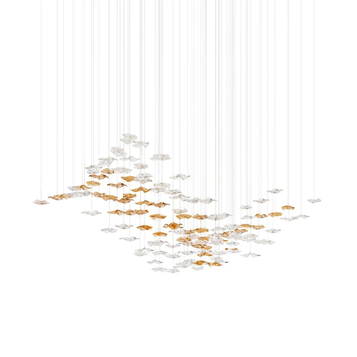 Vecarisra Luxury Tidal Art Glass Pendants Lamp - Letslighting