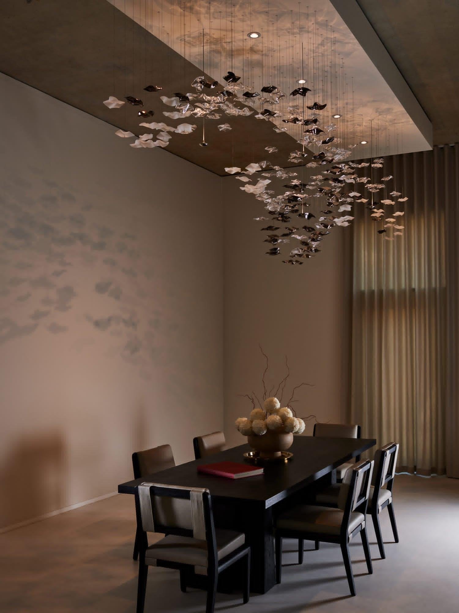 Vecarisra Luxury Tidal Art Glass Pendants Lamp - Letslighting