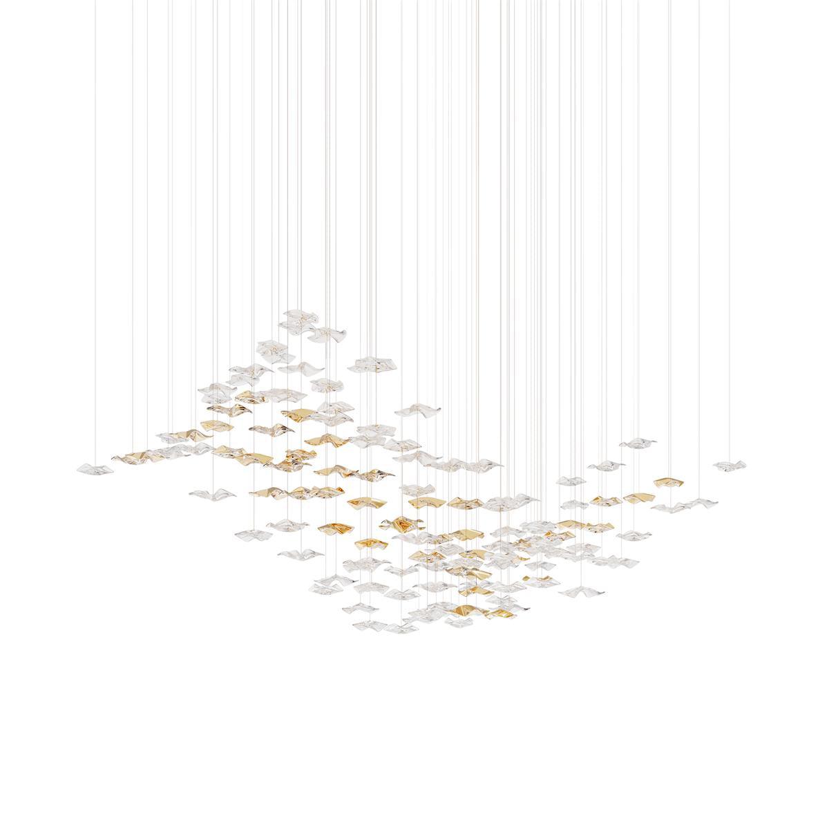 Vecarisra Luxury Tidal Art Glass Pendants Lamp - Letslighting