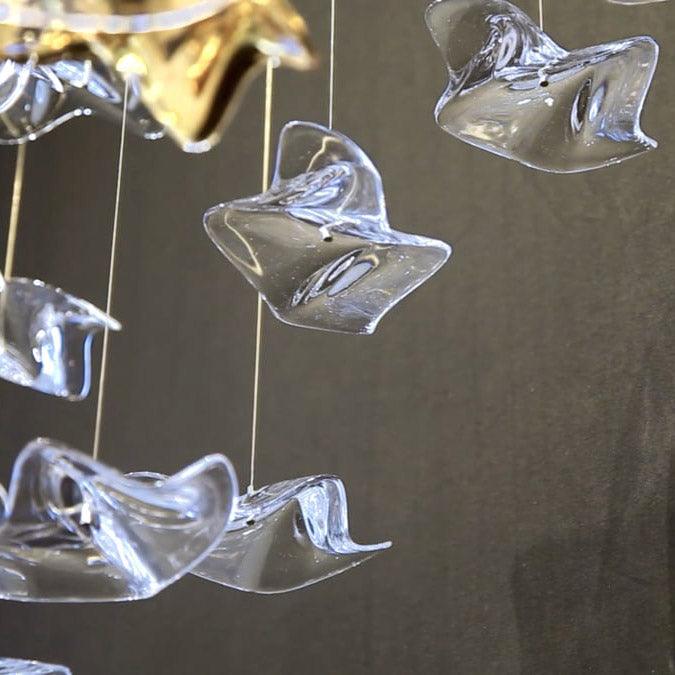 Cezorisra Luxury Brass Linear Chandelier - Letslighting