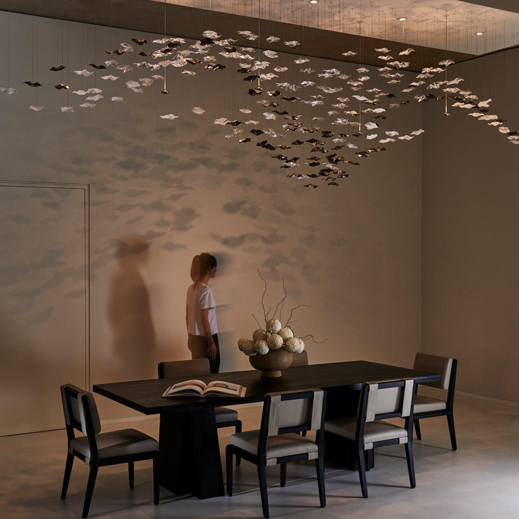 Cezorisra Luxury Brass Linear Chandelier - Letslighting