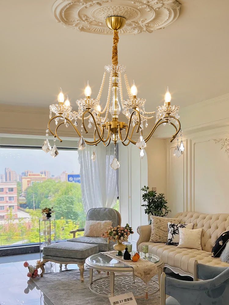Sapphire Crystal Chandelier - Letslighting