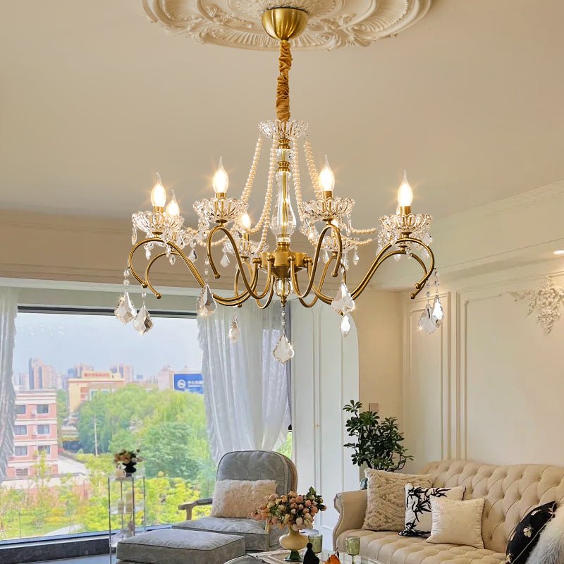 Sapphire Crystal Chandelier - Letslighting