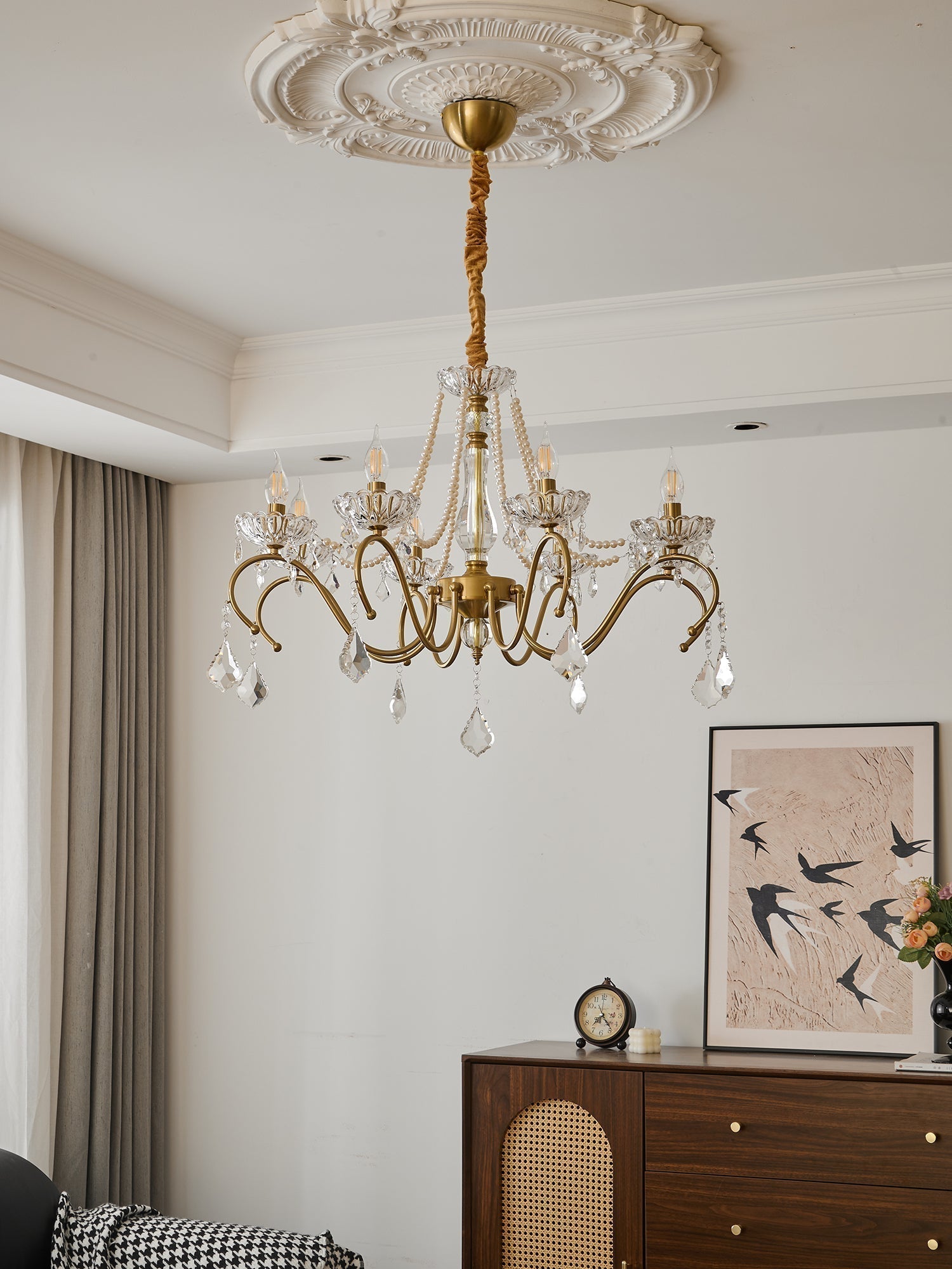 Sapphire Crystal Chandelier - Letslighting