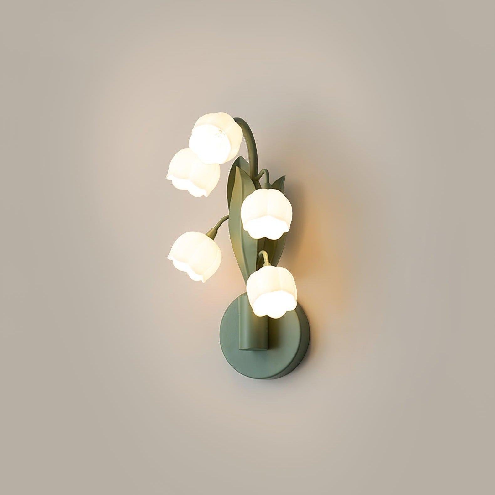 Aira Lámpara de Pared Interior de Orquídea Natural