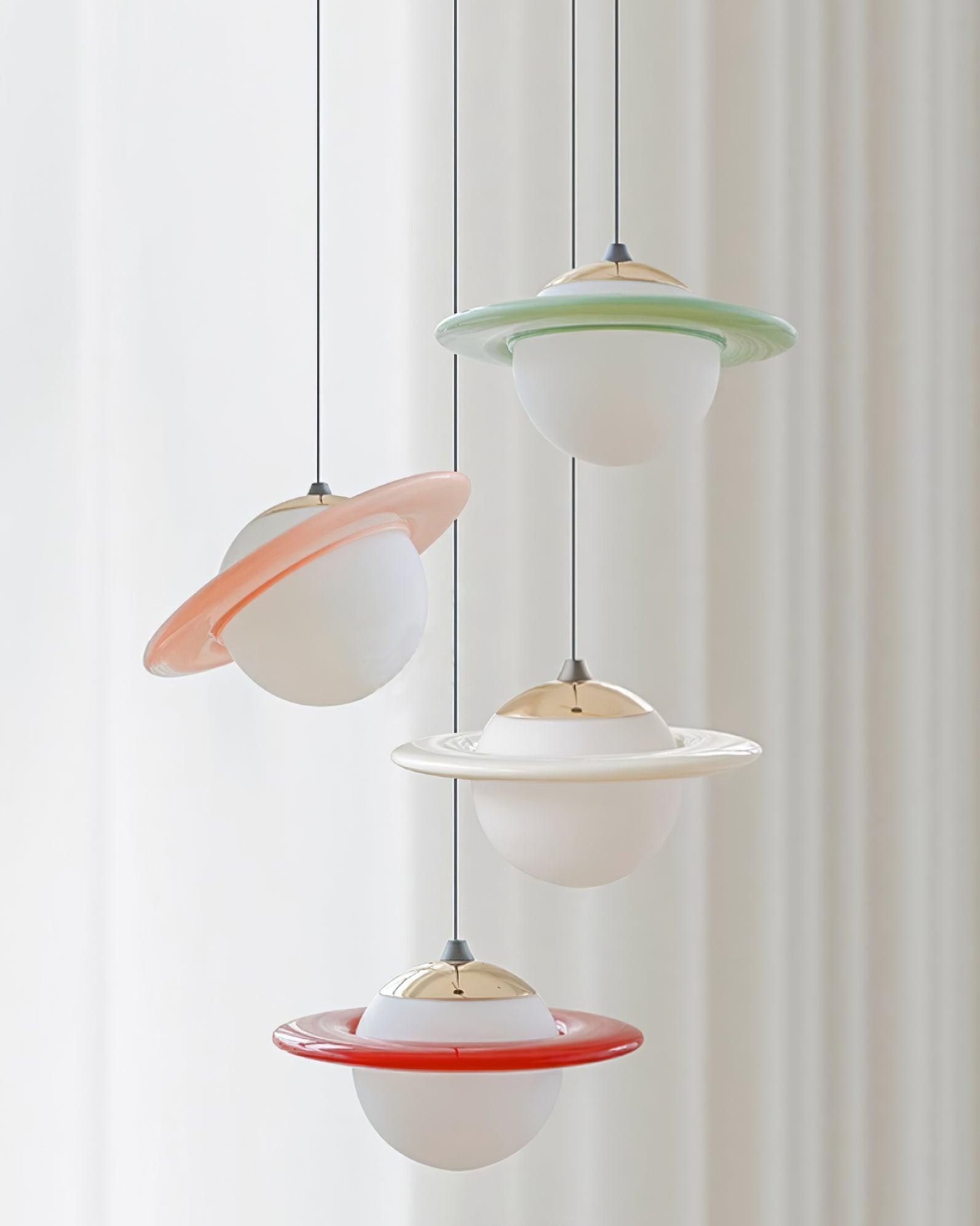 Saturn Planet Pendant Lamp - Letslighting