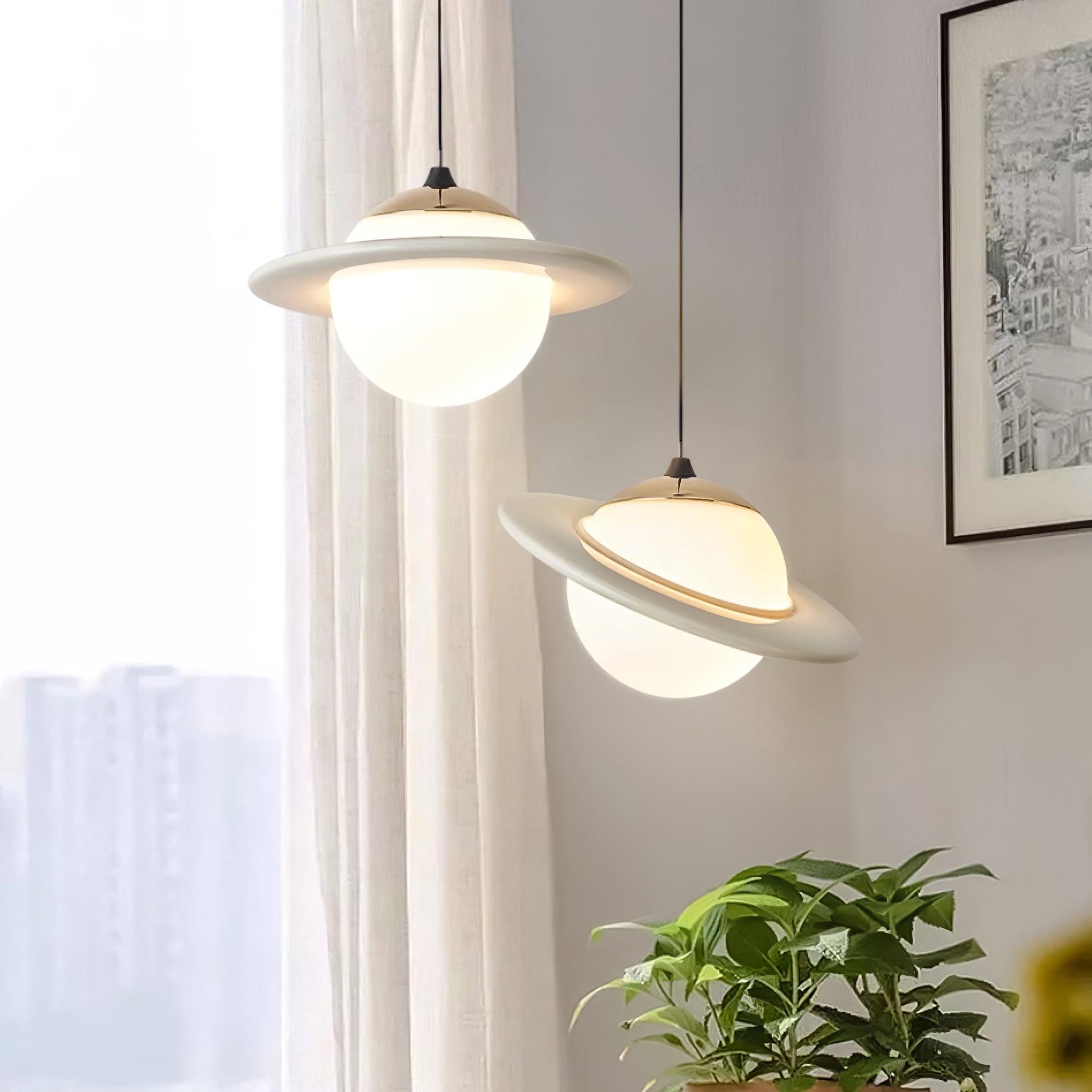 Saturn Planet Pendant Lamp - Letslighting