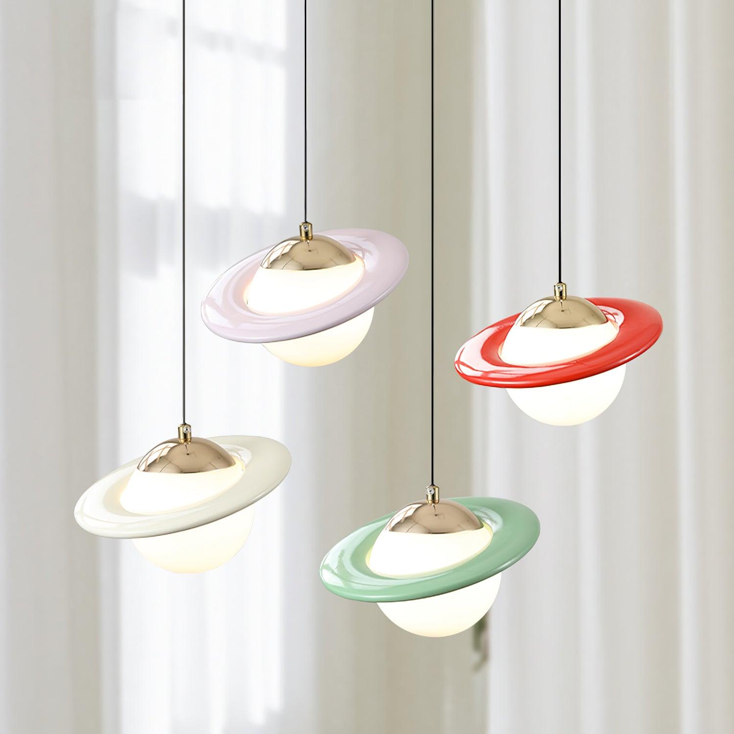 Saturn Planet Pendant Lamp - Letslighting