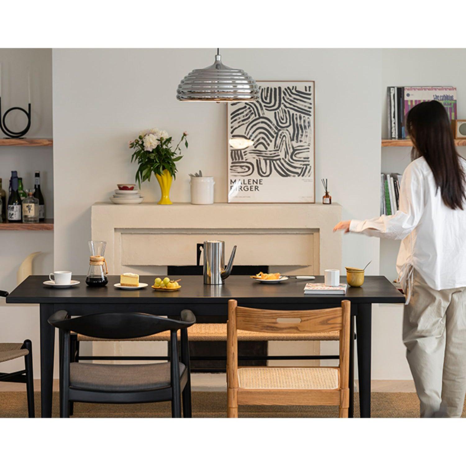 Saturno Chrome Pendant Lamp - Letslighting