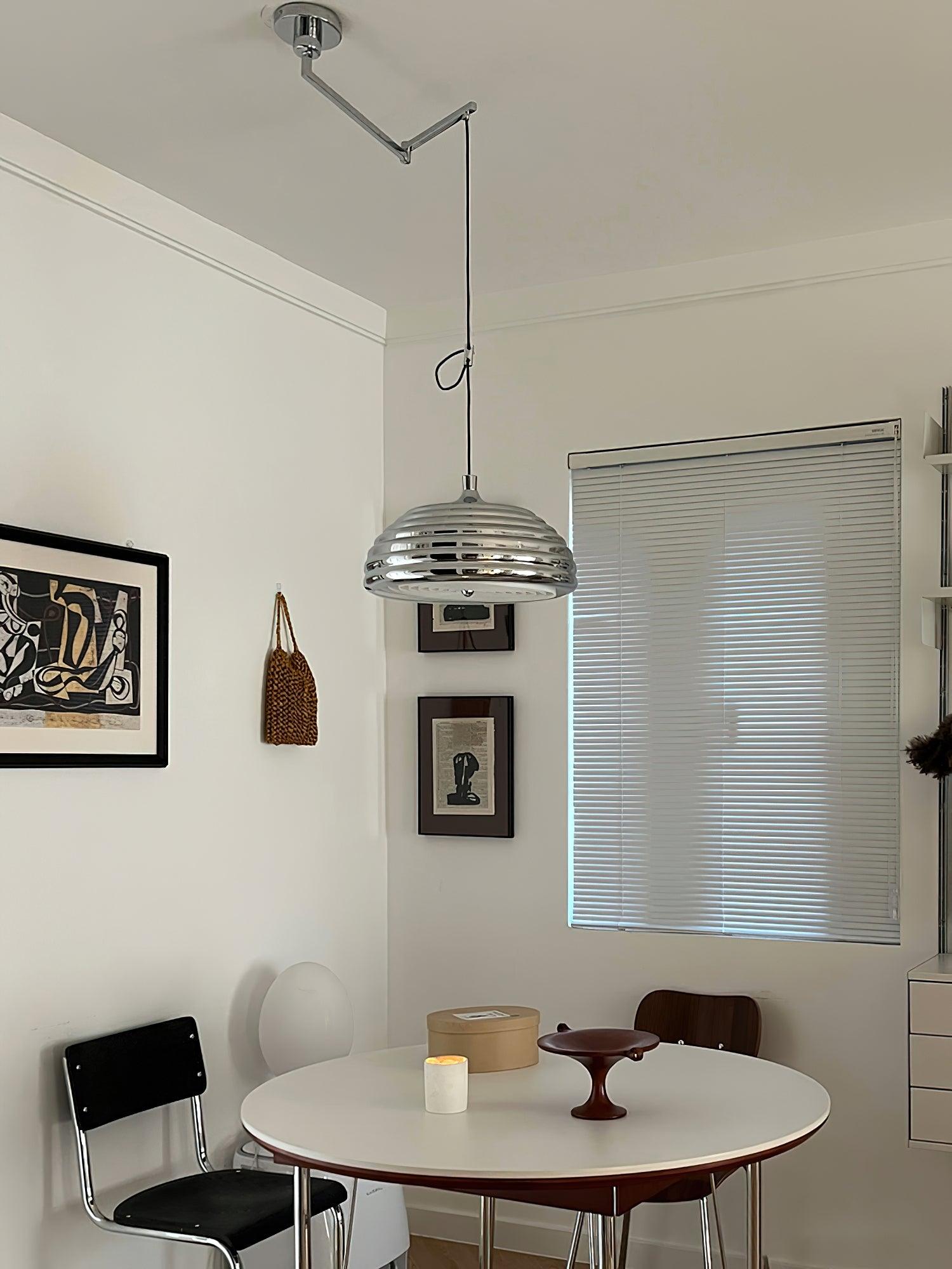 Saturno Chrome Pendant Lamp - Letslighting