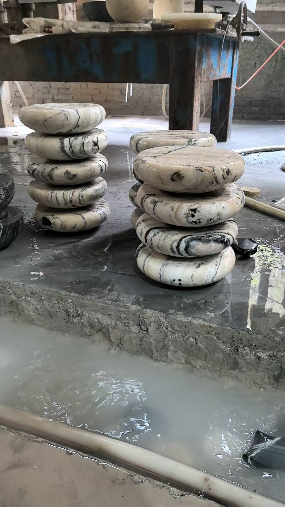 Piedra Modern Minimalist Marble Glass Wall Lamp - Lamp Copper