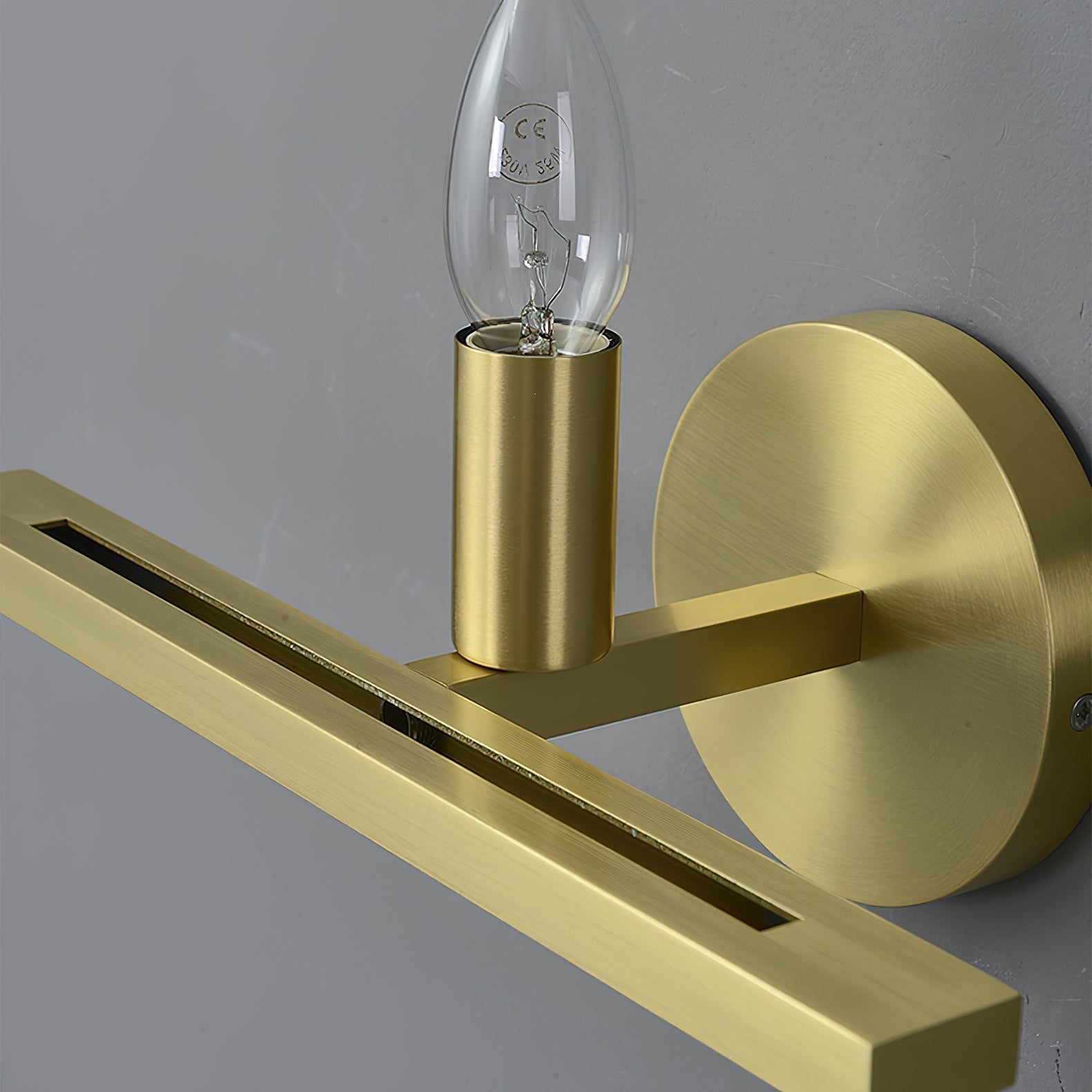 Vatalisra Modern Minimalist Alabaster Wall Lamp - Lamp Copper