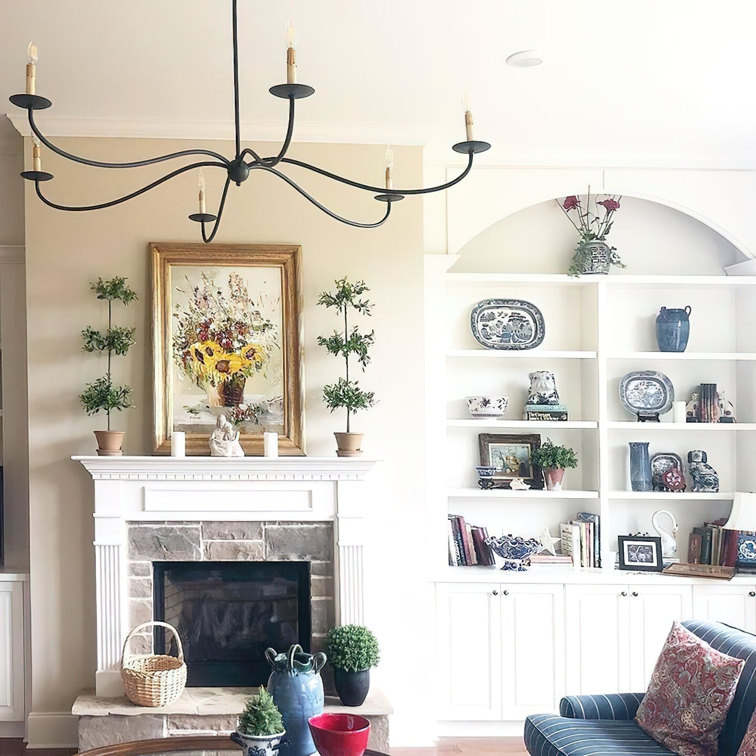 Silva Lámparas de Araña Estilo Candelabro con Arco para Granja