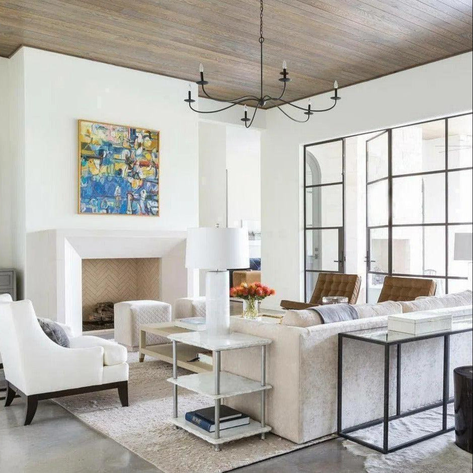 Silva Lámparas de Araña Estilo Candelabro con Arco para Granja