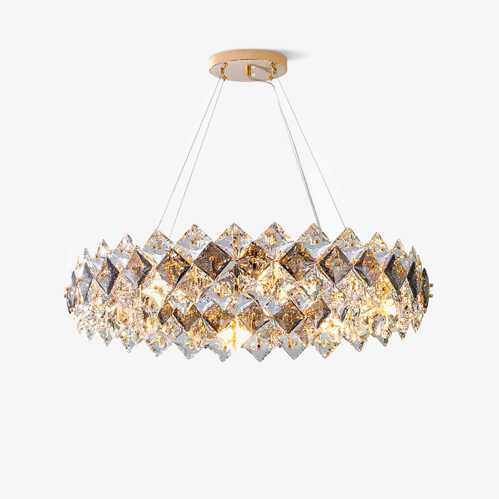 Scale Crystal Round Chandelier - Letslighting