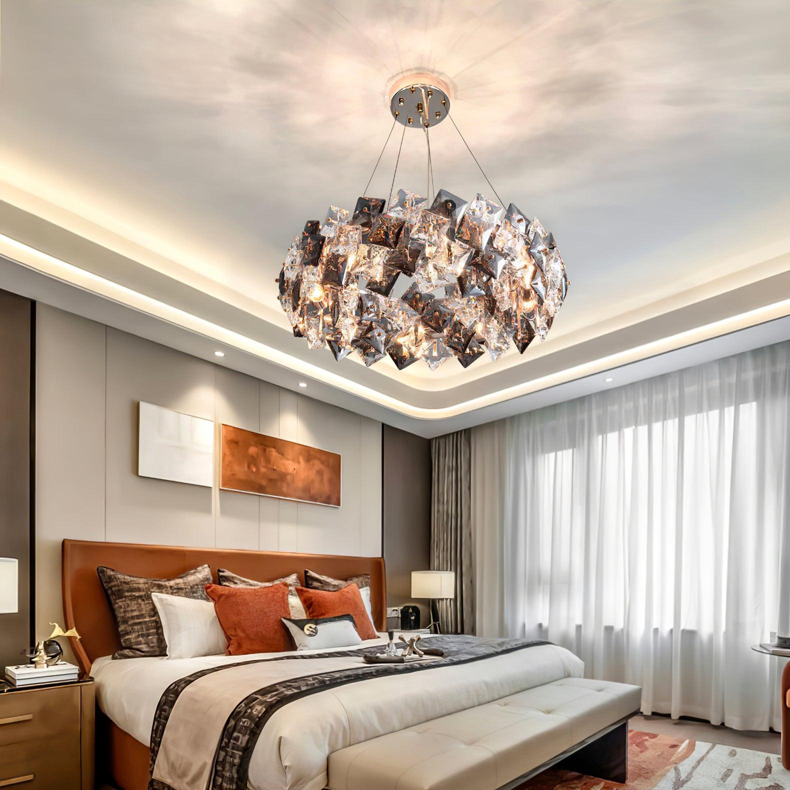 Scale Crystal Round Chandelier - Letslighting
