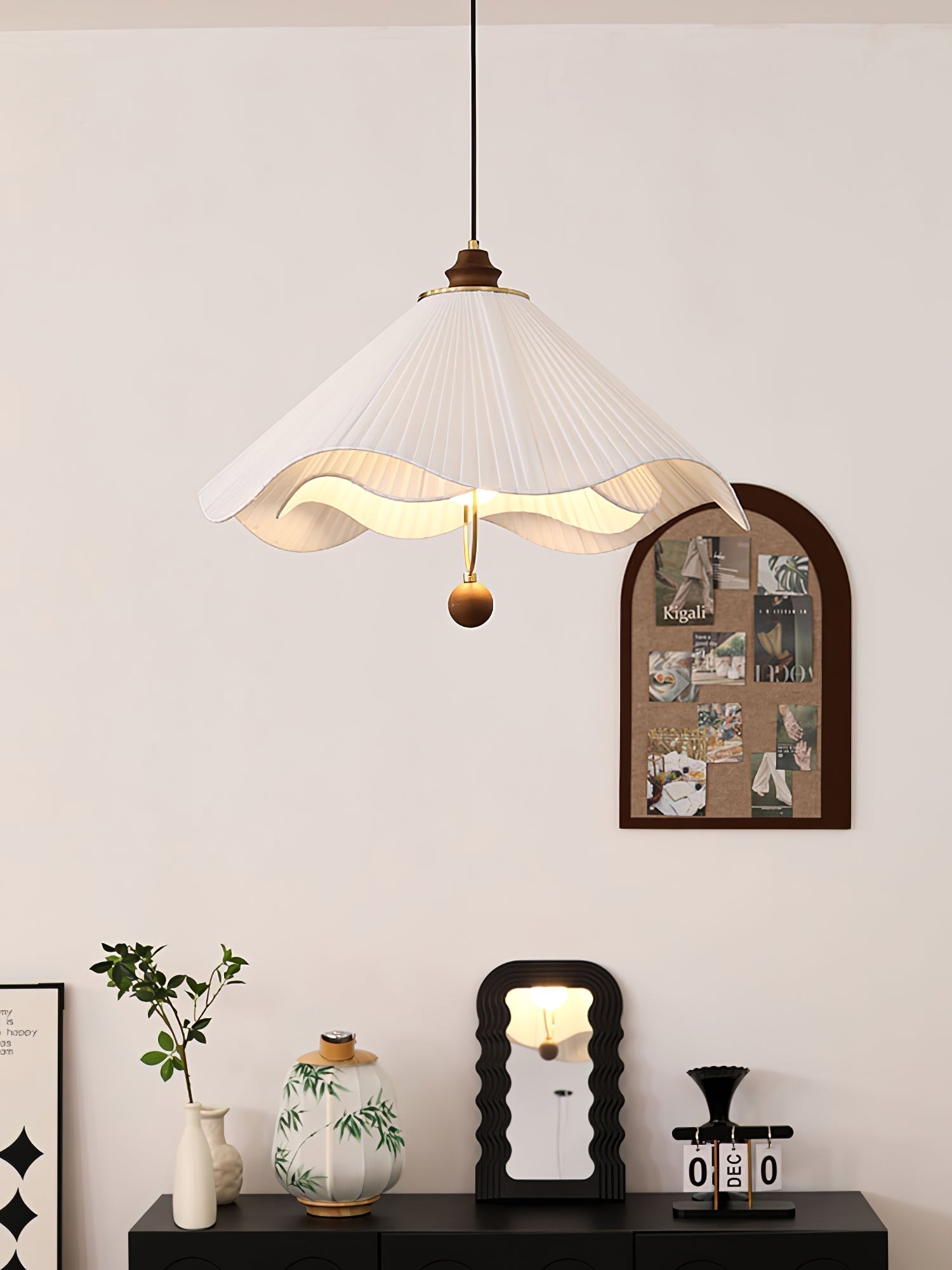 Scallop Edge Pendant Light - Letslighting