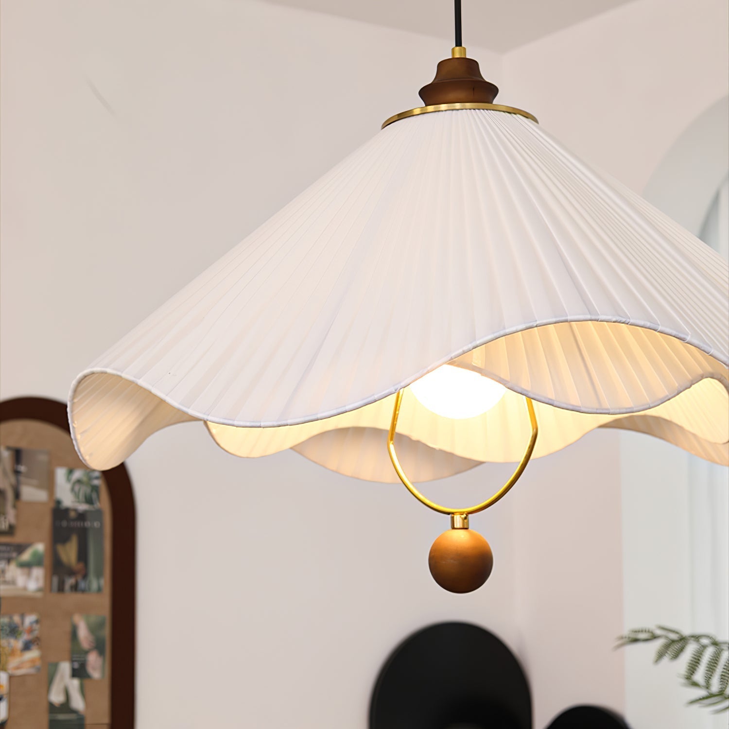 Scallop Edge Pendant Light - Letslighting