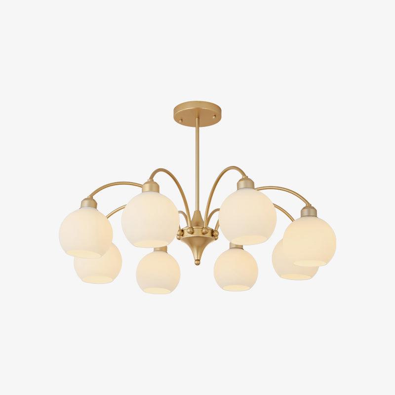 Sculptural Glass Chandelier - Letslighting