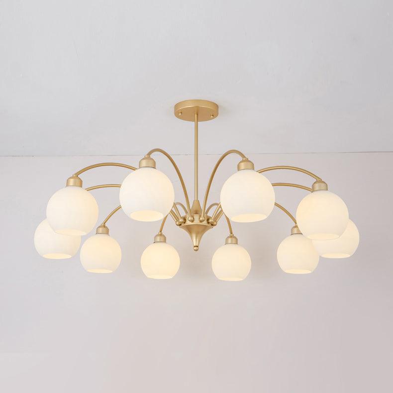 Sculptural Glass Chandelier - Letslighting