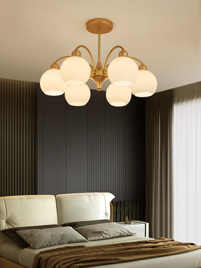 Sculptural Glass Chandelier - Letslighting
