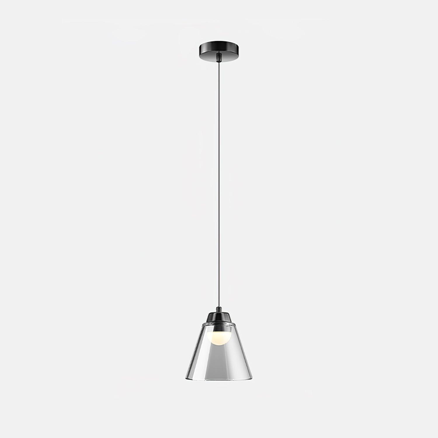 Sculptural Glass Pendant Lamp - Letslighting