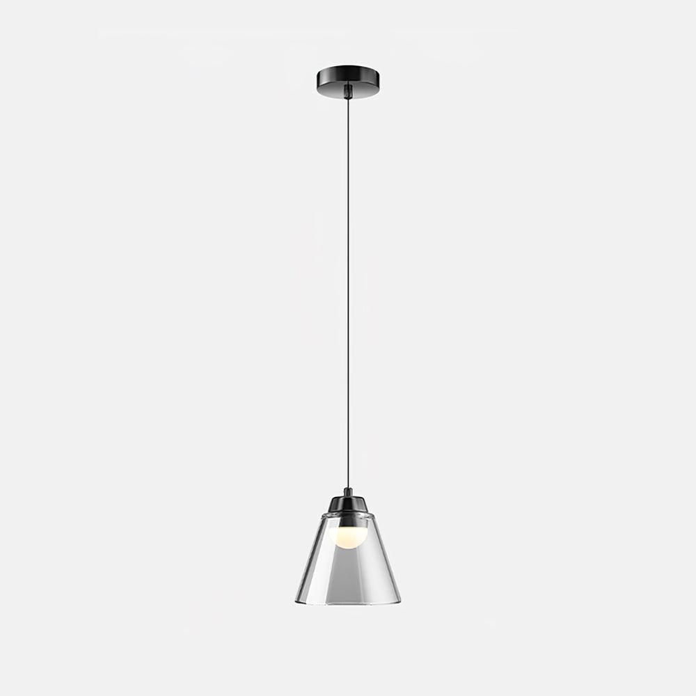 Sculptural Glass Pendant Lamp - Letslighting