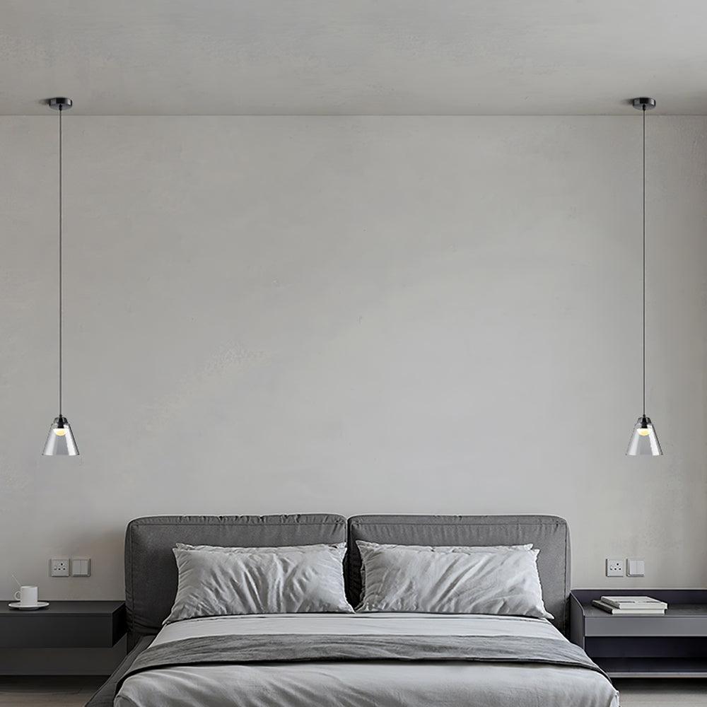Sculptural Glass Pendant Lamp - Letslighting