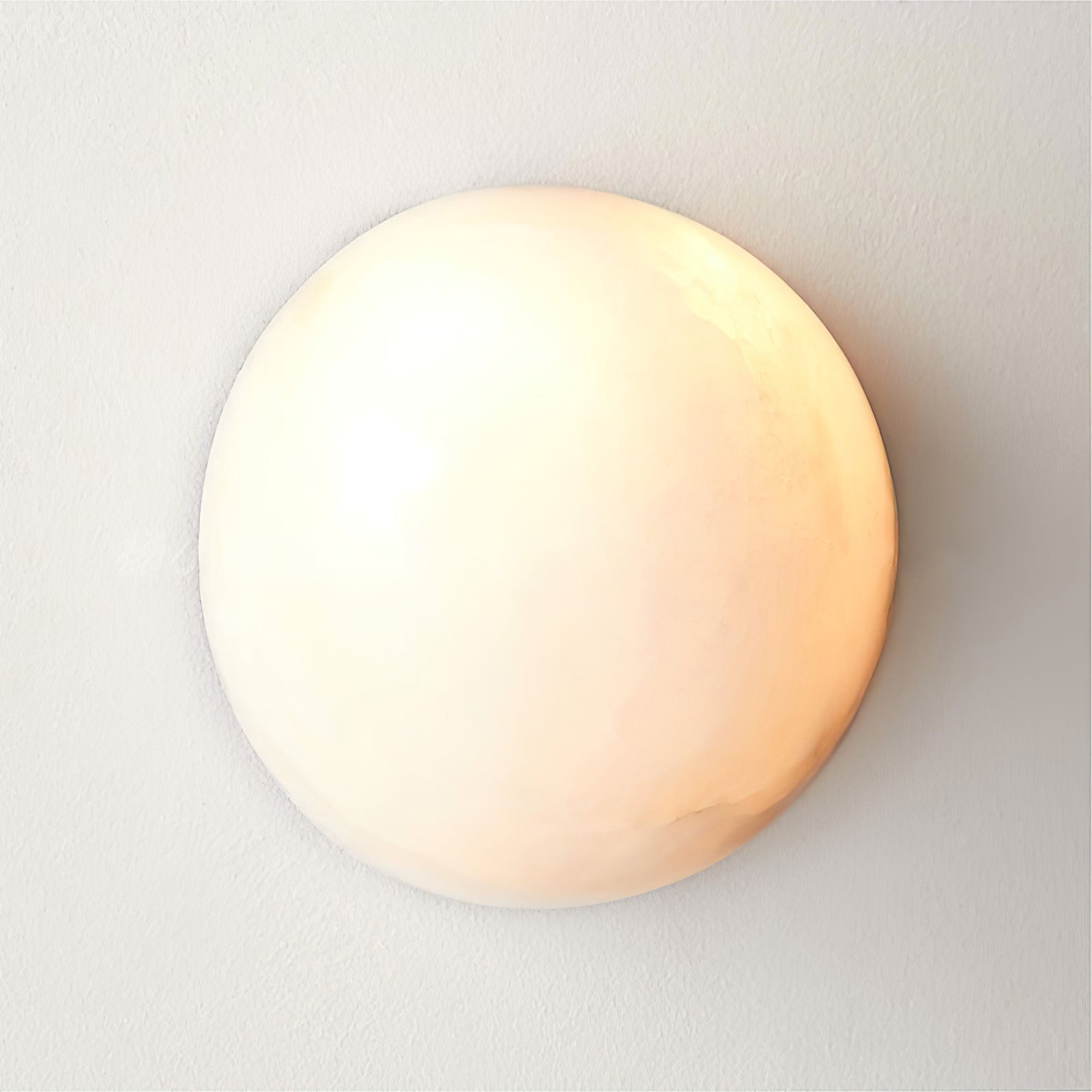 Visoliel Minimalist Alabaster Ceiling Light - Letslighting