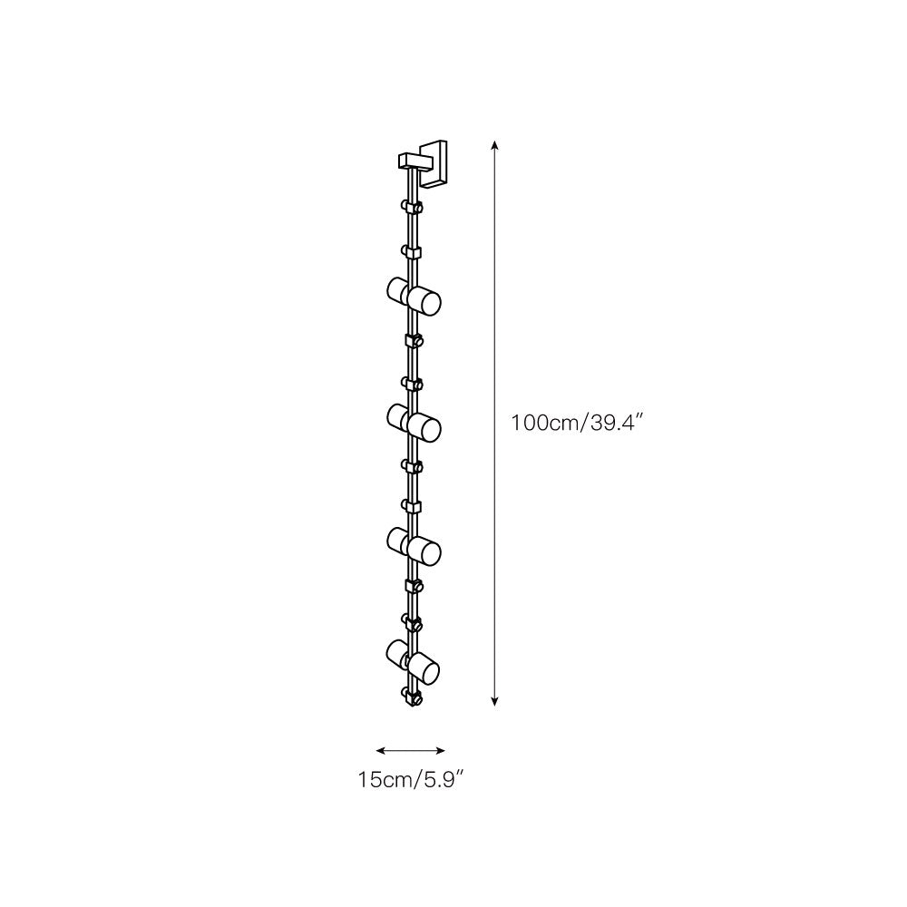Myraeisra Modern Minimalist Elegance Metal Wall Lamp - Lamp Copper
