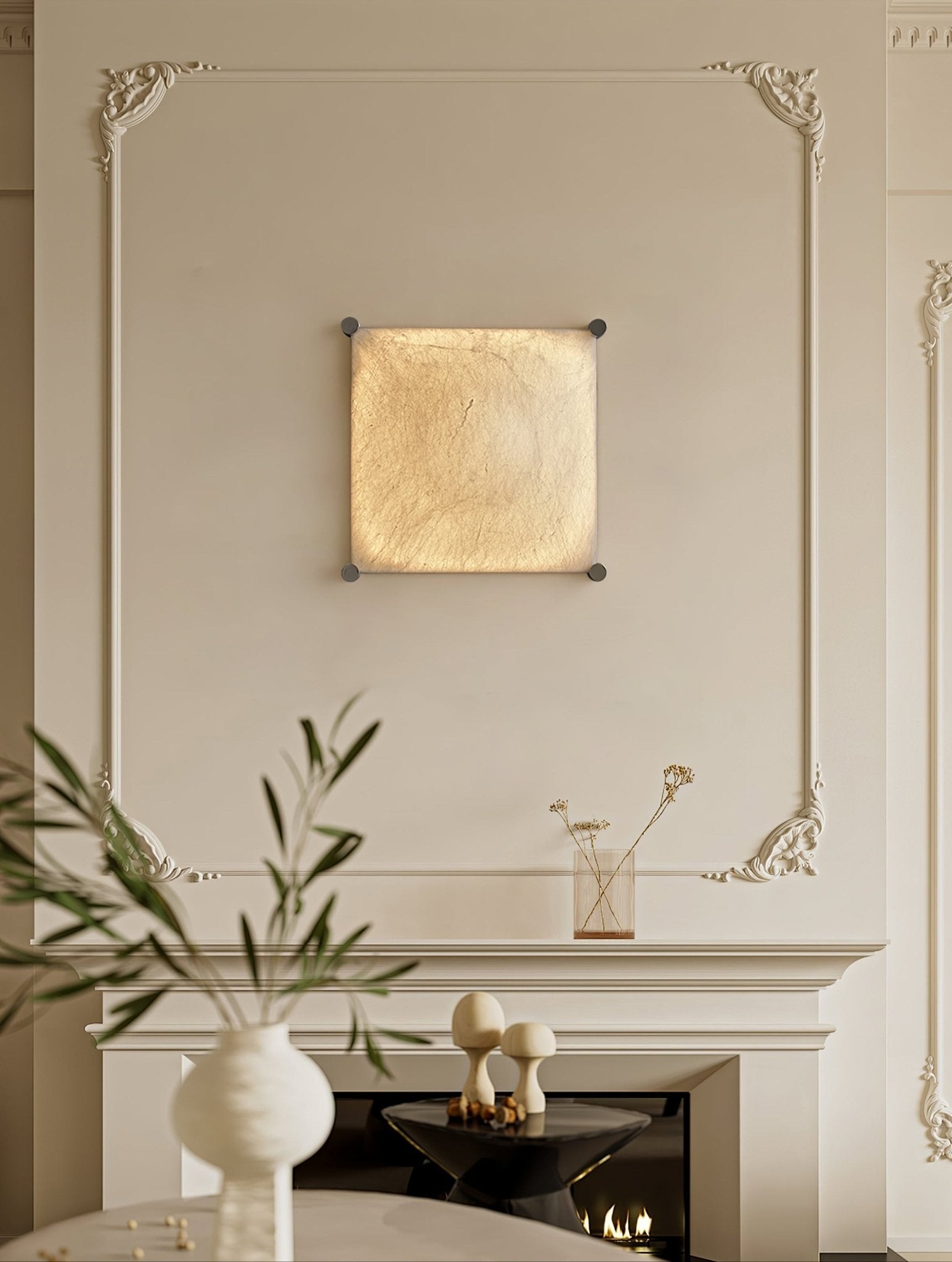 Panel Rustic Silk Wall Light - Letslighting