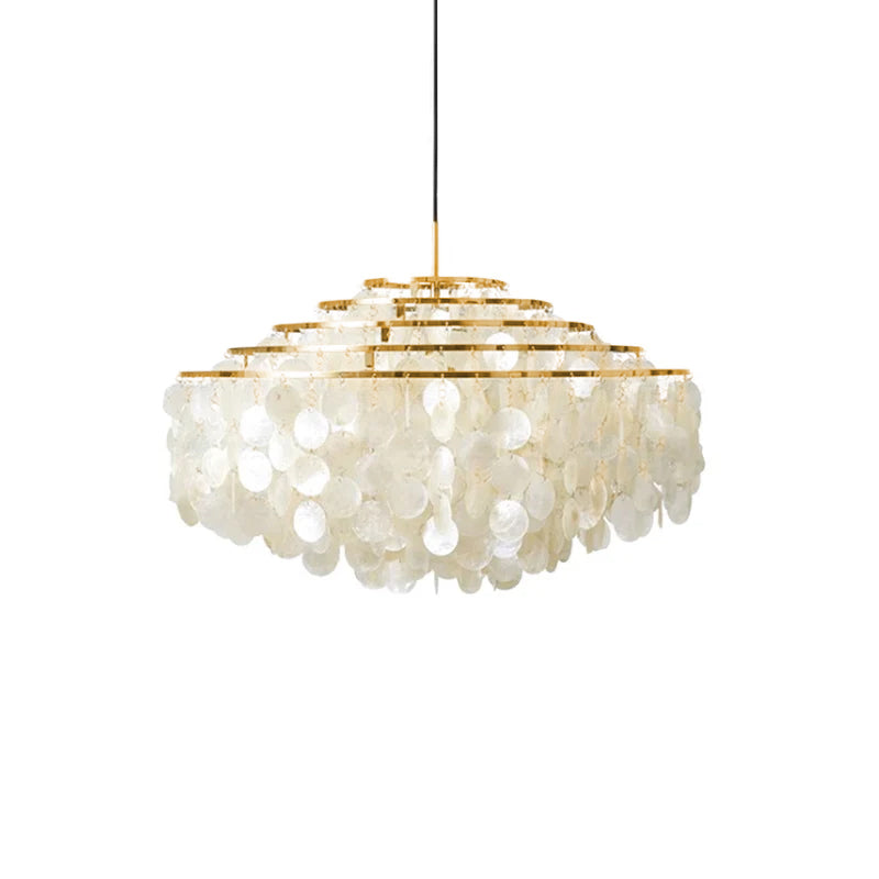 Round Shell Chandelier - Letslighting