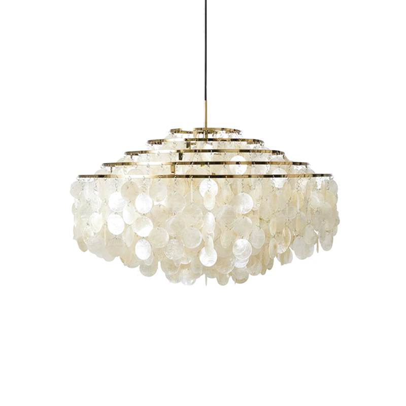 Round Shell Chandelier - Letslighting