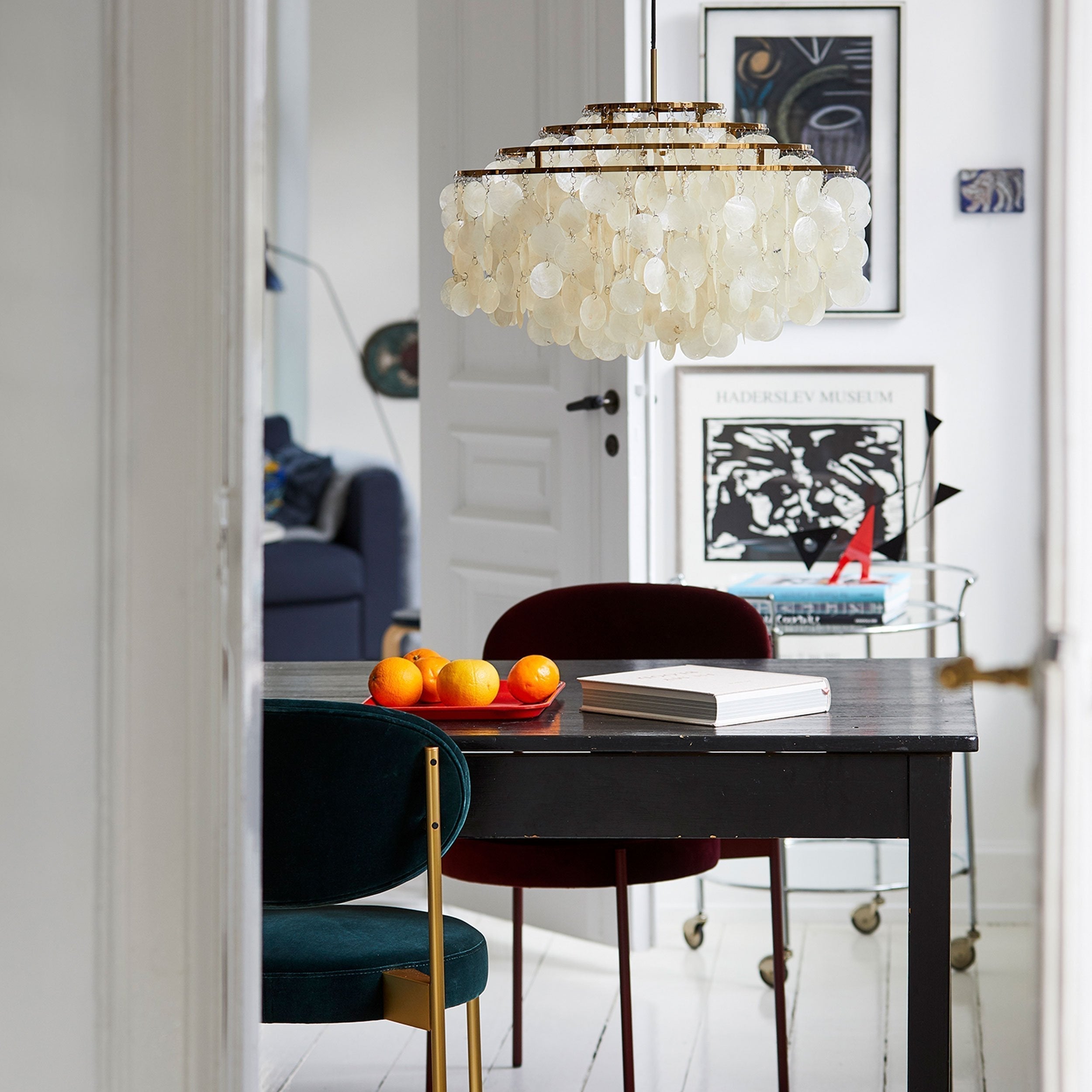 Round Shell Chandelier - Letslighting
