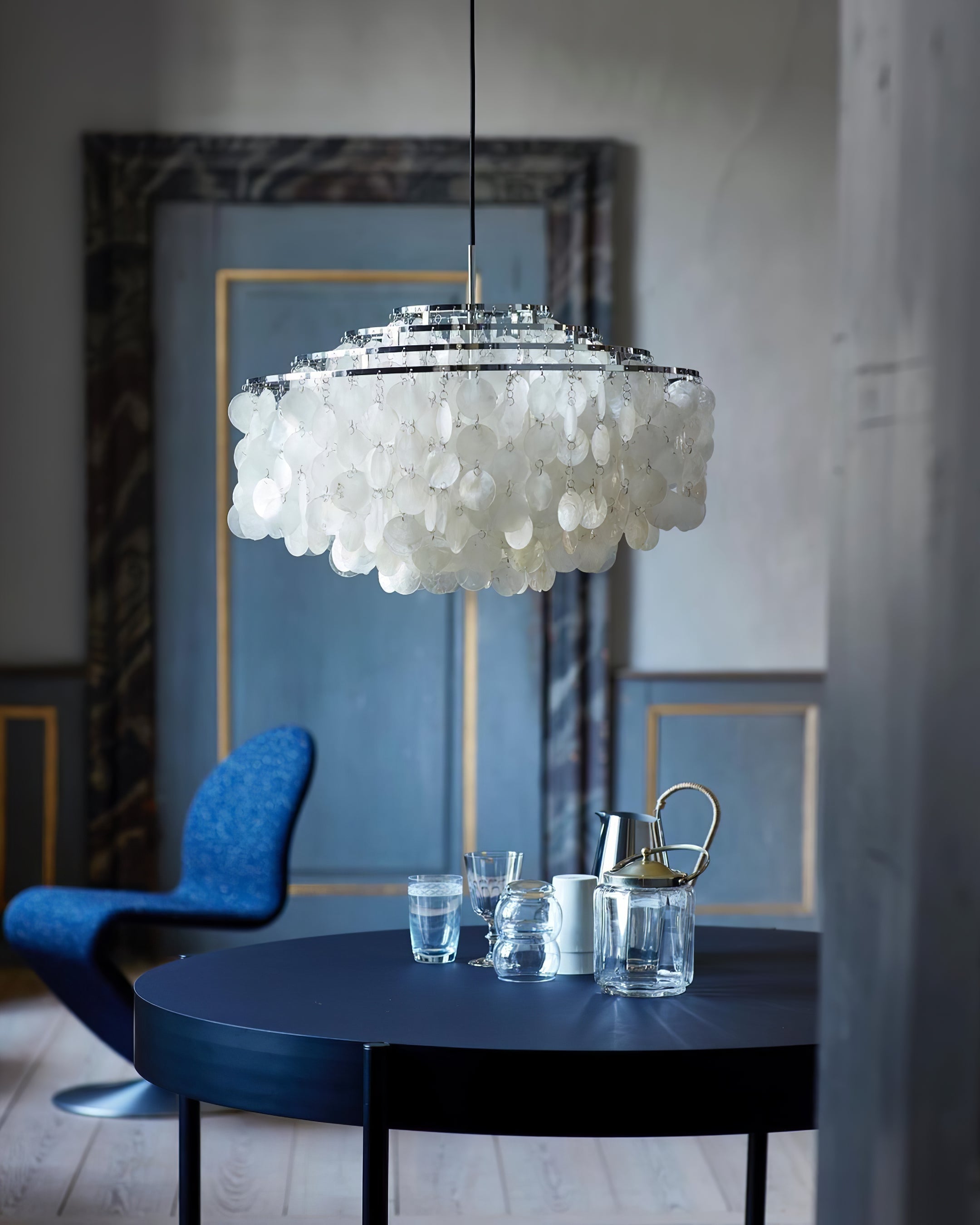 Round Shell Chandelier - Letslighting