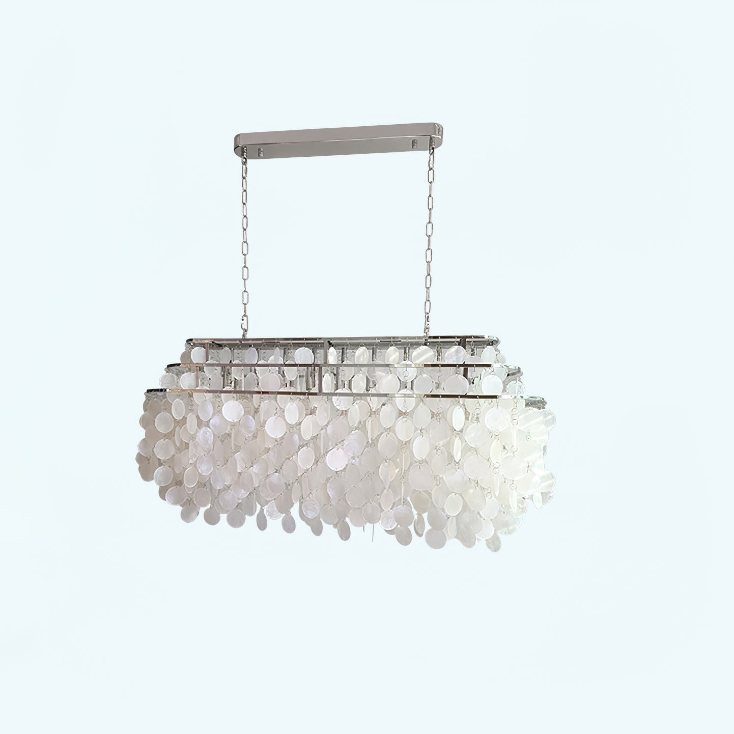 Round Shell Chandelier - Letslighting