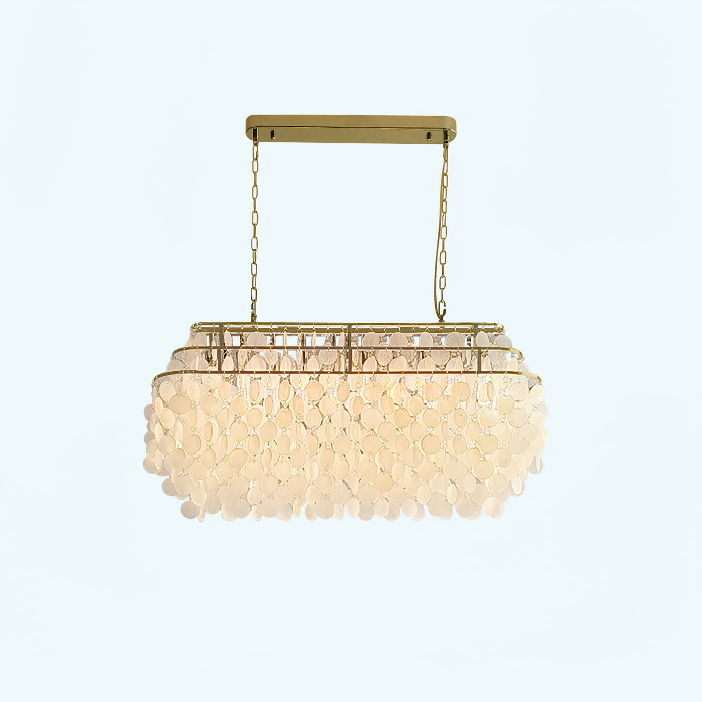 Round Shell Chandelier - Letslighting