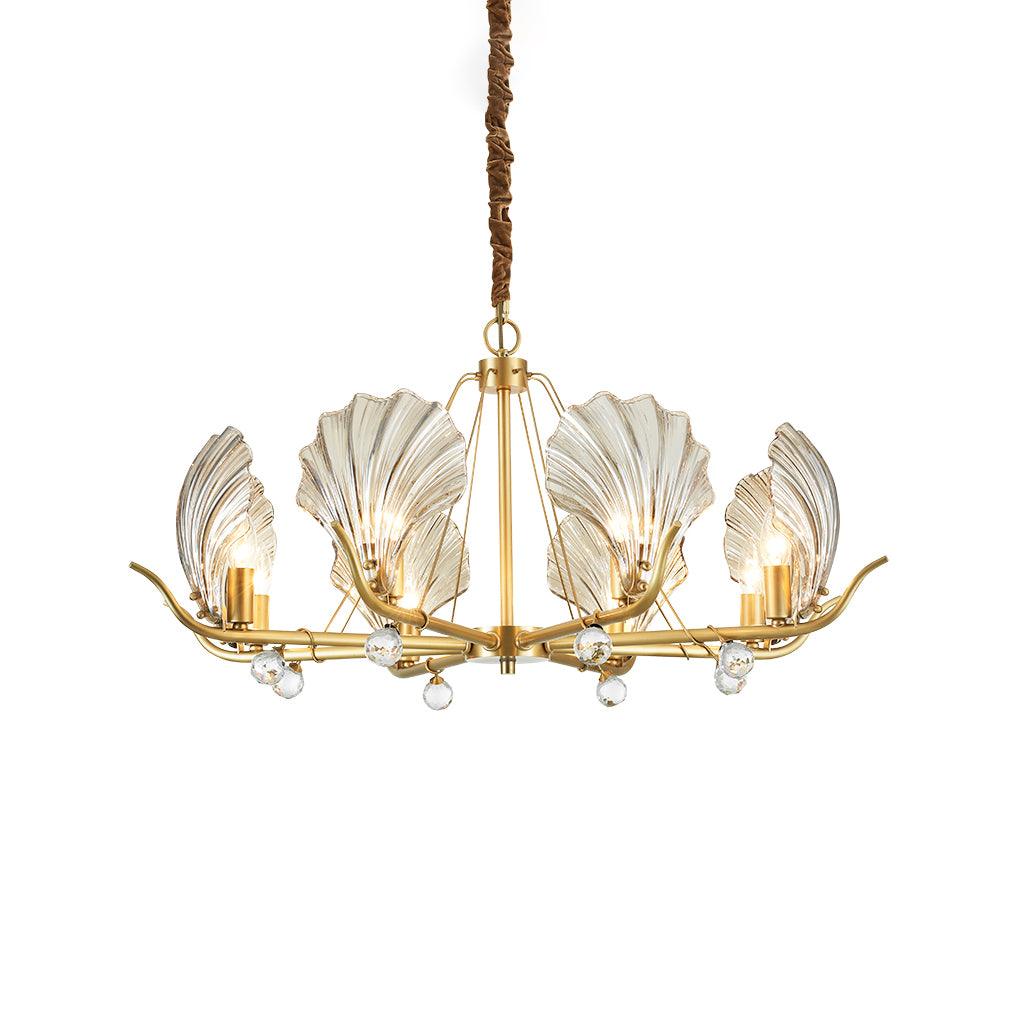 Shell Crystal Chandelier - Letslighting